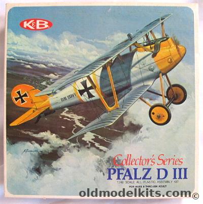 Aurora-KB 1/48 Pfalz D-III - Collectors Series, 1109-200 plastic model kit